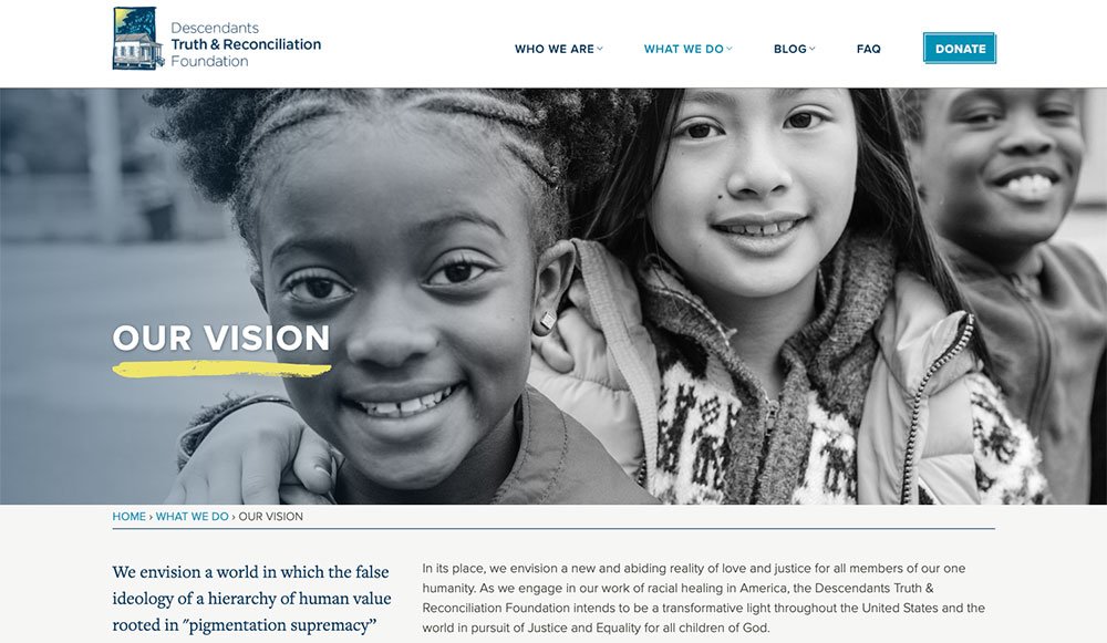 Non-Profit Drupal Website Example