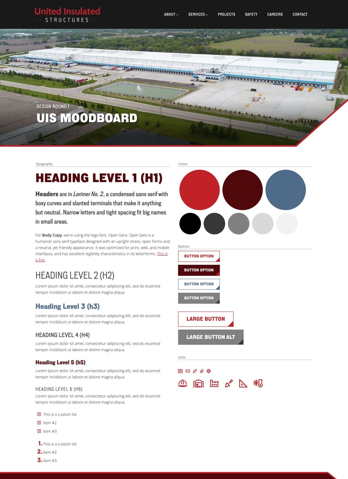 UIS Construction Website Redesign Case Study